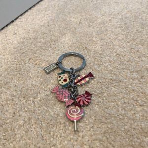 NWOT adorable Coach candy keychain